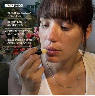 Bálsamo Labial Jengibre Menta Caléndula 